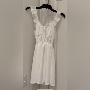 Size L, Altar’d State white dress